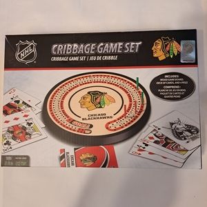 Chicago Blakhwks Cribbage Game Set